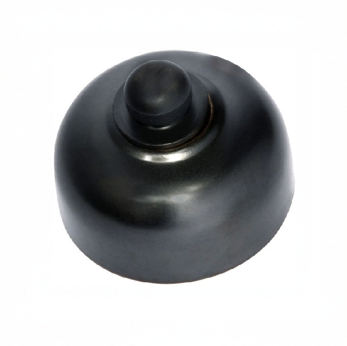 Close-up of a Traditional Fan Controller wall plate, typically featuring a rotary knob or dolly switch for multi-speed ceiling fan control, shown in a heritage metal finish.