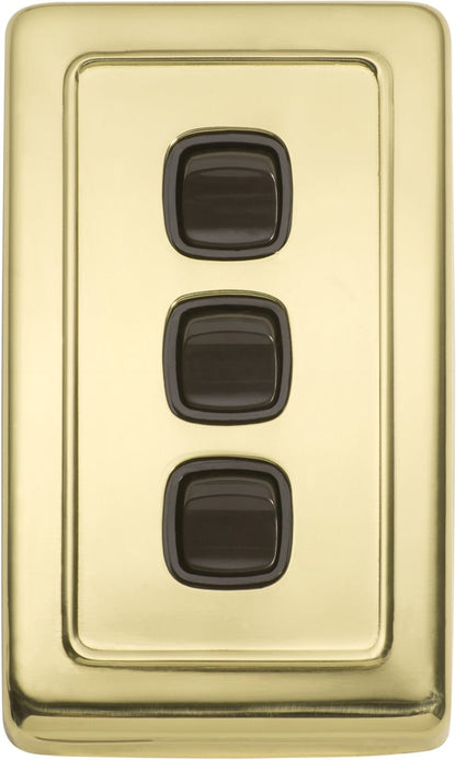 Gang Flat Plate Rocker Switches