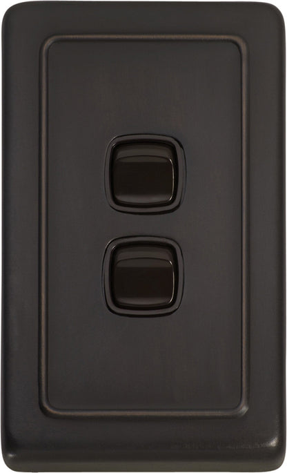 Gang Flat Plate Rocker Switches