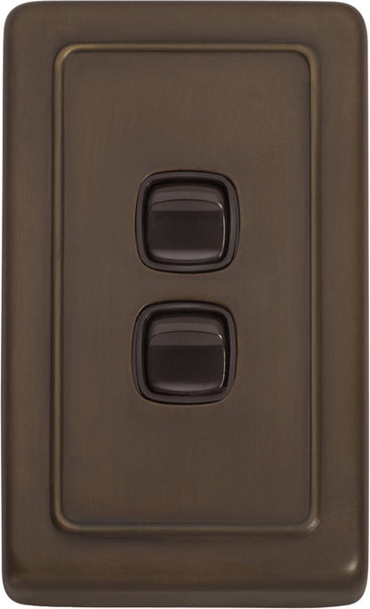 Gang Flat Plate Rocker Switches