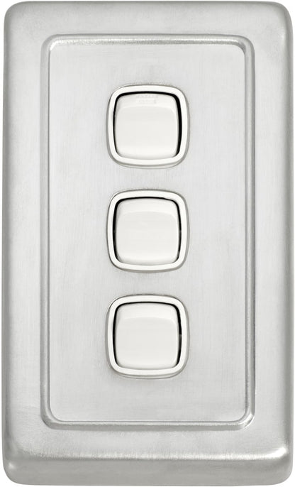 Gang Flat Plate Rocker Switches