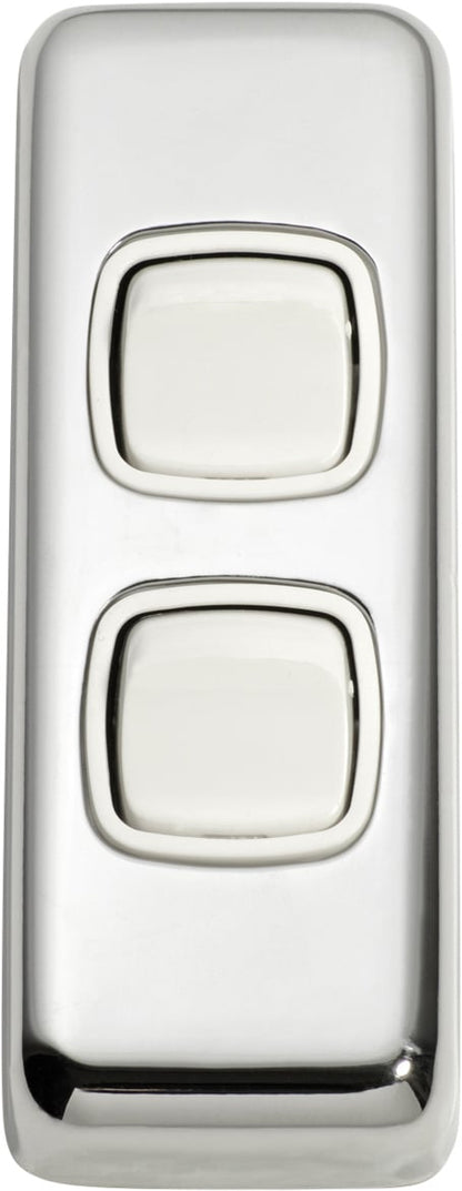 Gang Flat Plate Rocker Switches