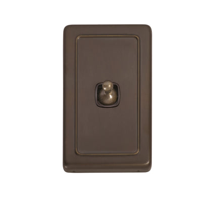 1 Gang Flat Plate Toggle Switches – W72mm