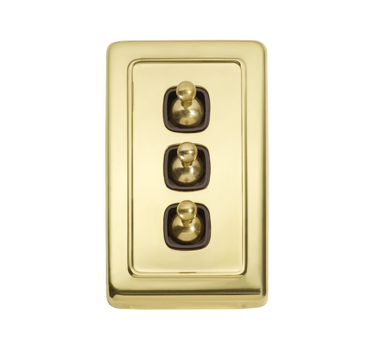 3 Gang Flat Plate Toggle Switches – W72mm