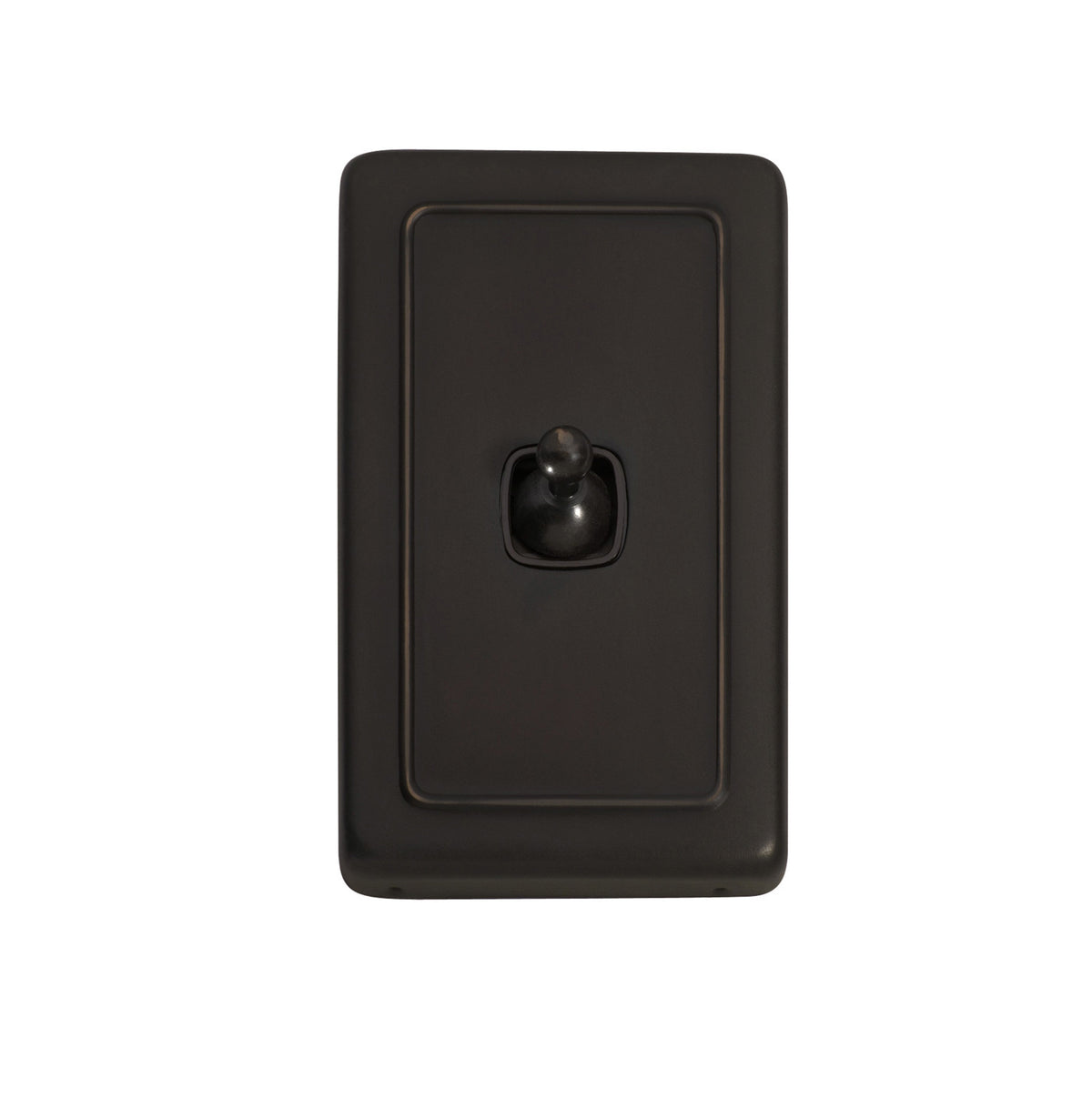1 Gang Flat Plate Toggle Switches – W72mm - Antique Copper