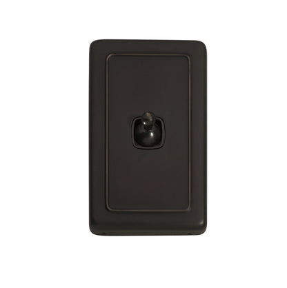 1 Gang Flat Plate Toggle Switches – W72mm