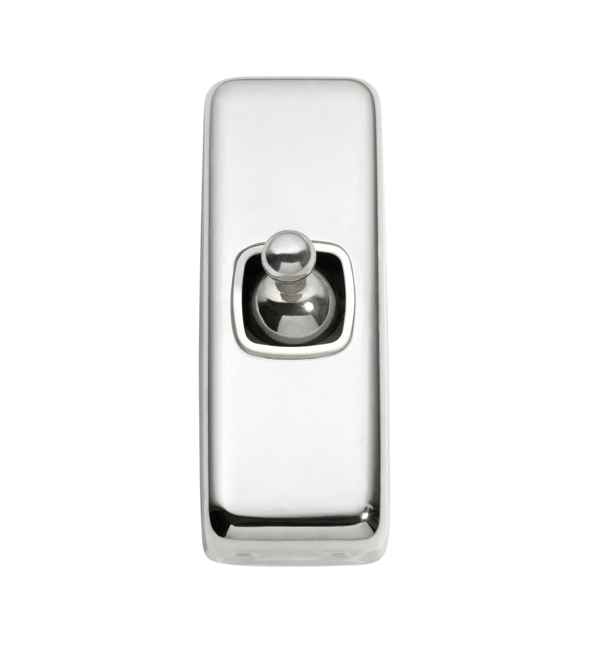 1 Gang Flat Plate Toggle Switches – W30mm - Chrome Plated