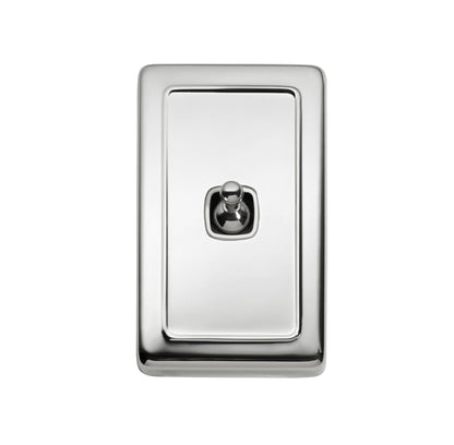 1 Gang Flat Plate Toggle Switches – W72mm