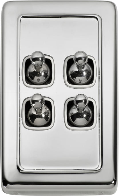 Gang Flat Plate Toggle Switches