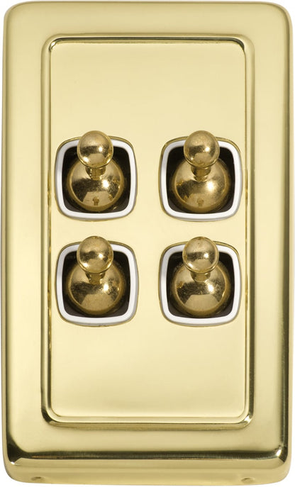 Gang Flat Plate Toggle Switches