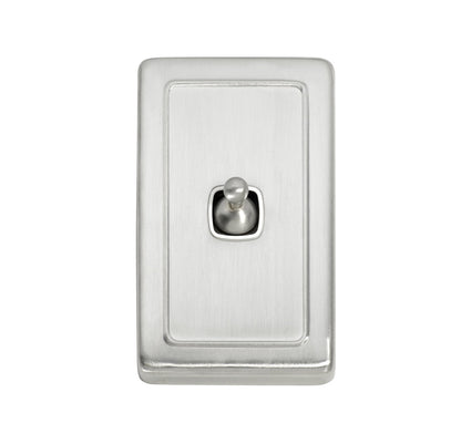 1 Gang Flat Plate Toggle Switches – W72mm