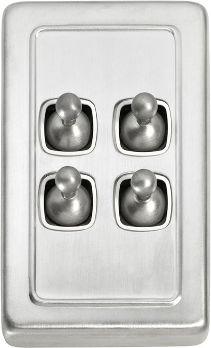 Gang Flat Plate Toggle Switches
