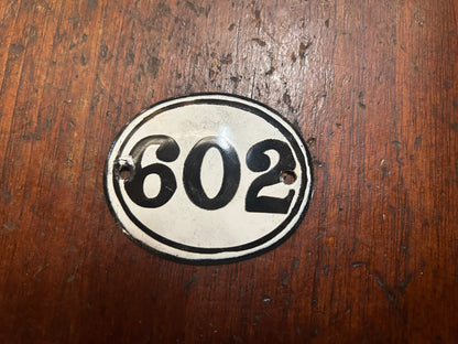 Discontinued Enamel Numbers