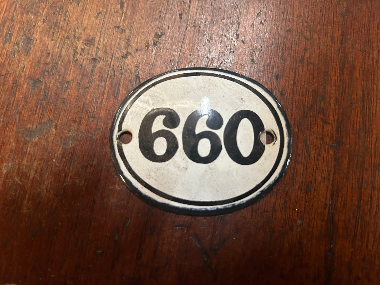 Discontinued Enamel Numbers