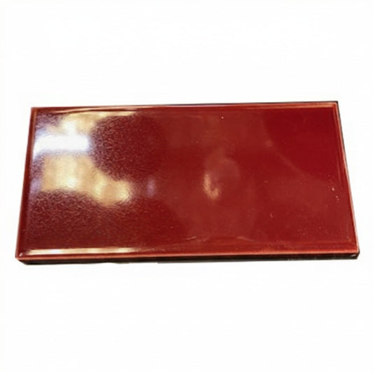 6"x3" Burgundy Tile
