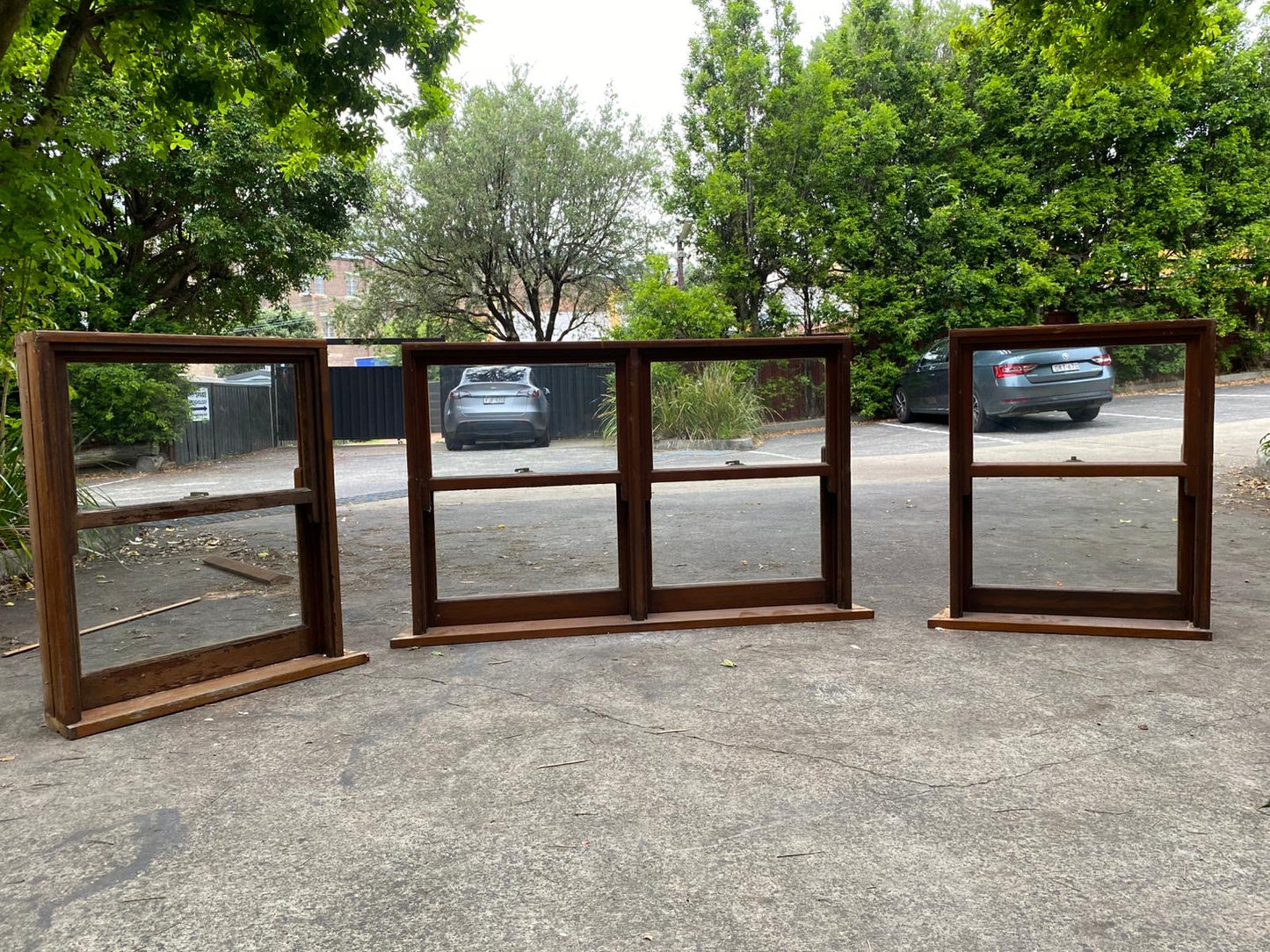 Western Red Cedar Double Hung Windows