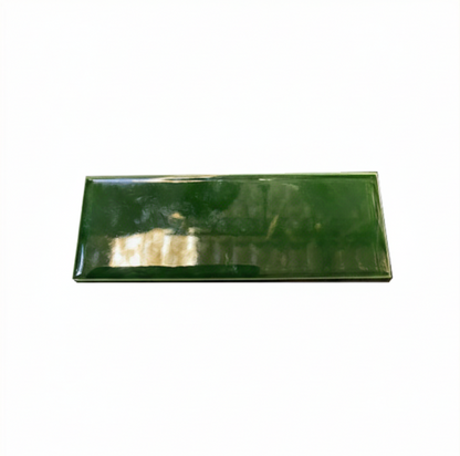 H & E Victorian Green glazed fireplace tile in Sydney