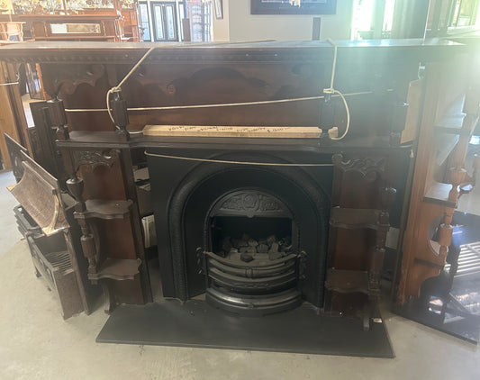 Kauri Pine Fireplace