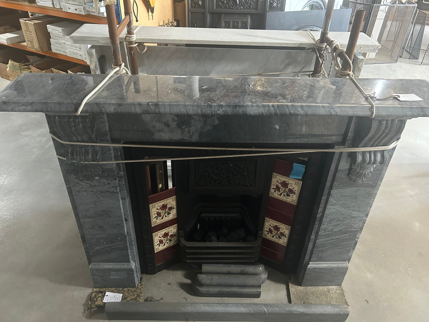 Marble Fireplace