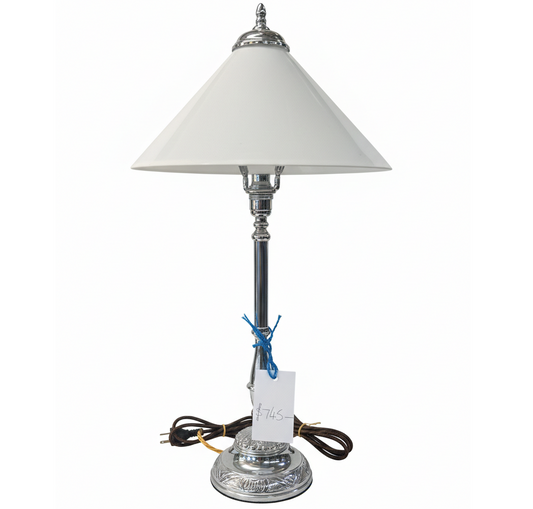 Opal Glass Table Lamp