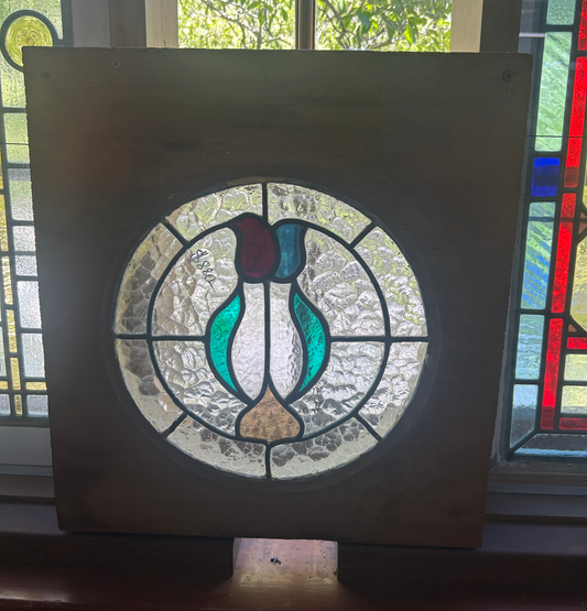 Stained Glass Roundel Window