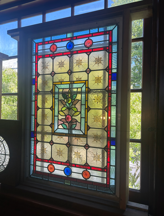 Victorian Stained Glass Window