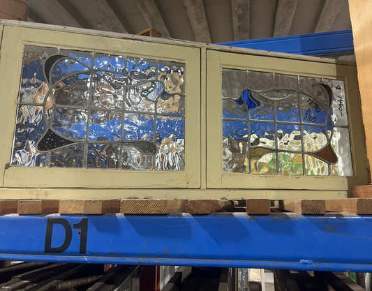 Leadlight Window with Diffused Glass