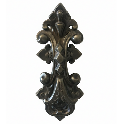 Victorian Cast Iron Scroll Door Knocker