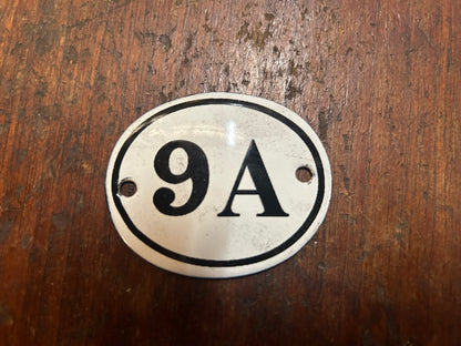 Discontinued Enamel Numbers