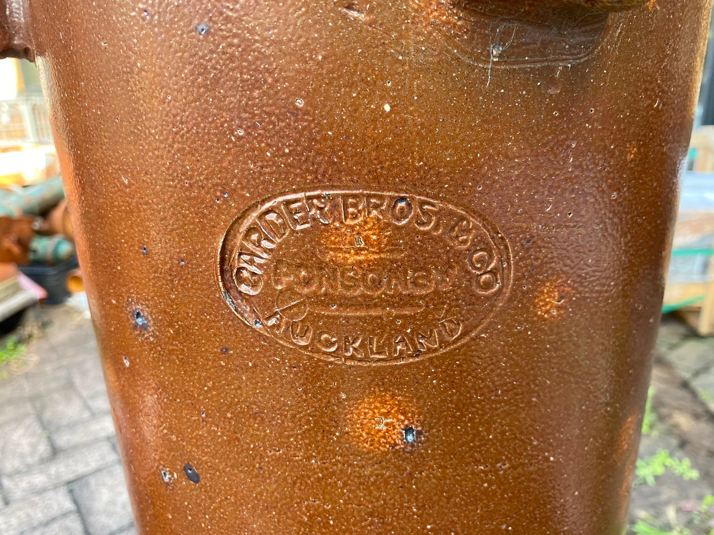 Two Original Extra Large Chimney Pots