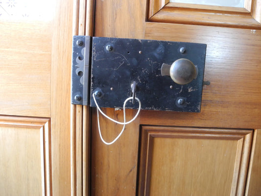 Victorian Drawback Locks