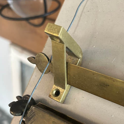 Angled Stair Rod Bracket