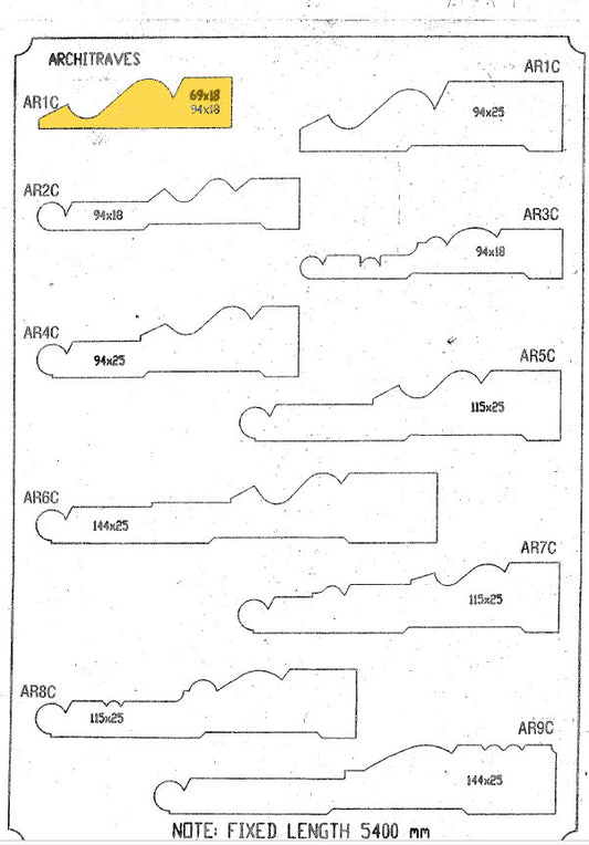 Architraves 1C