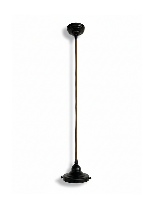 Cord Suspension Bronze with Brown Cord