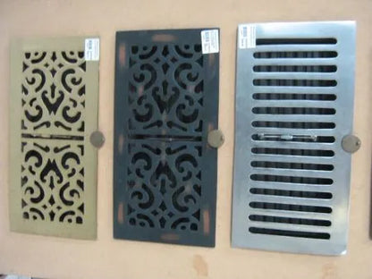 Brass Cast Floor Vents