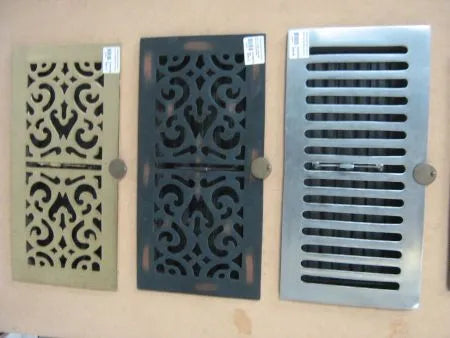 Brass Cast Floor Vents