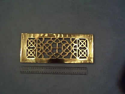 Brass Floor Vent