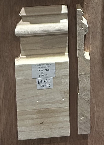 Pine Skirting 2P