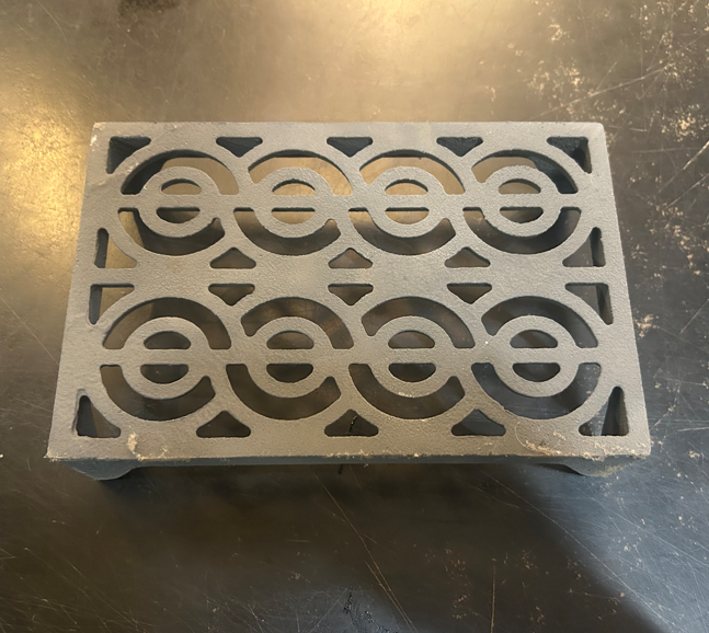 Cast Iron Sub Floor Vent (Large) - Pattern 1