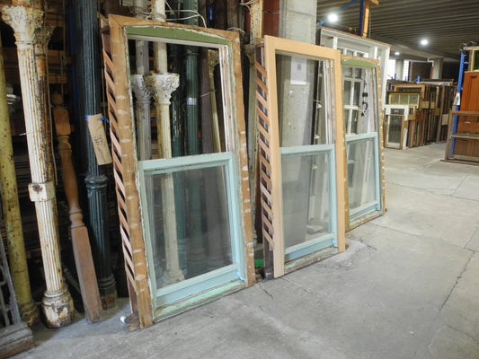 Set of 3 Double Hung Windows