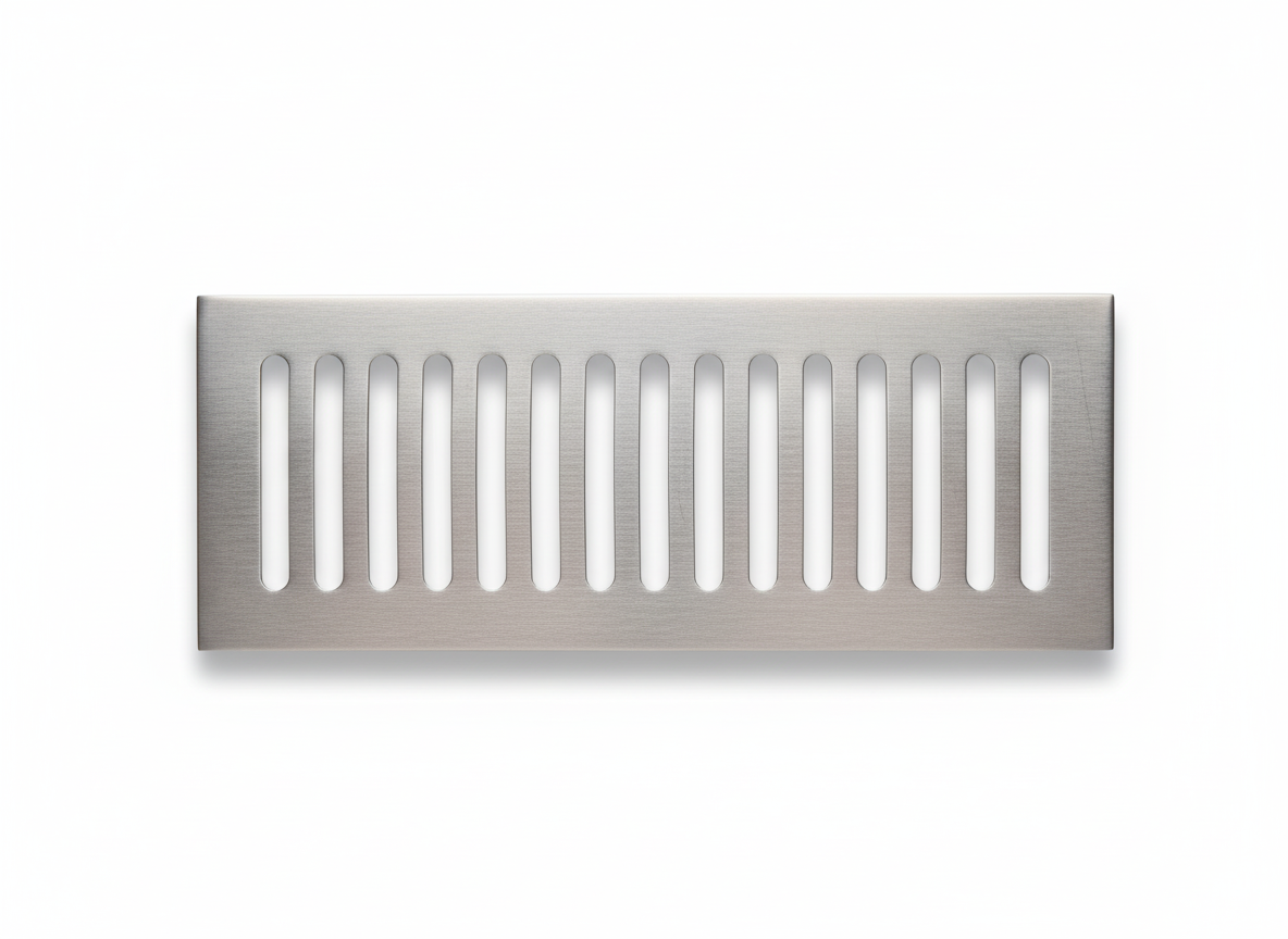 Chrome Floor Vent