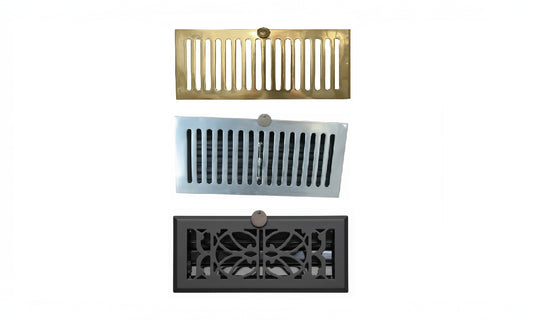 Brass Cast Floor Vents