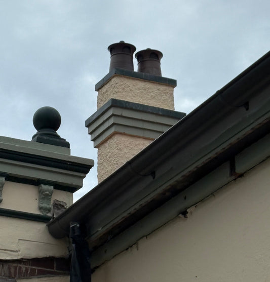 Large Dark Chimney Pot