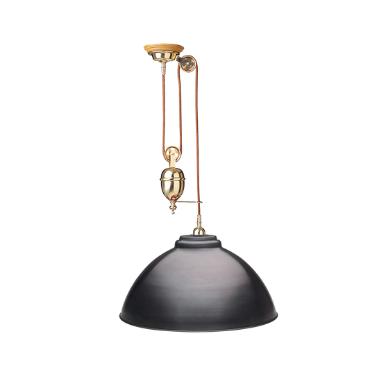Counterweight Suspension Antique Brass
