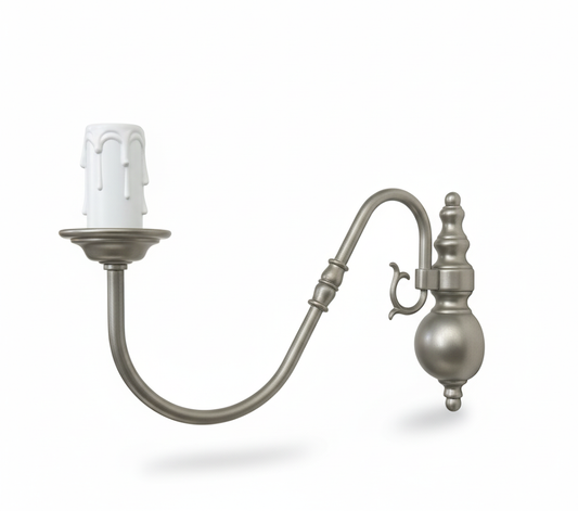 Edward Wall Bracket 1 Light Nickel