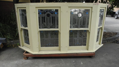 Federation Leadlight Bay Window