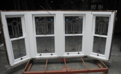 Federation Leadlight Bay Window