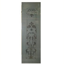 Flowey - Etched Glass Panel