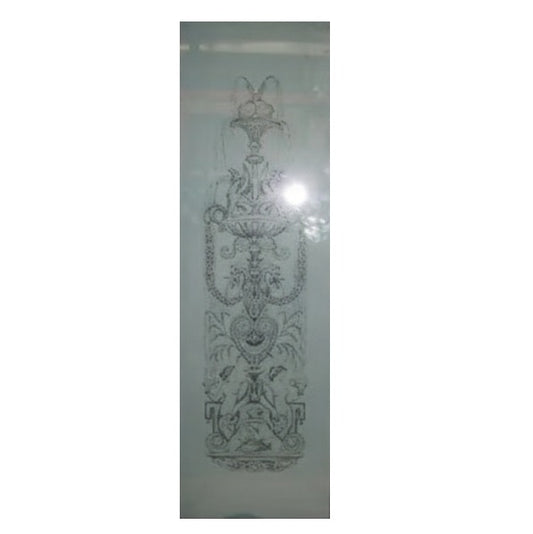 Fountain - Etched Glass Panel