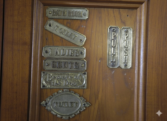 Brass Signs